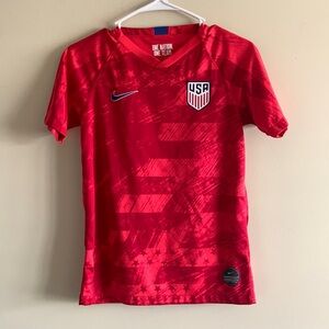 Usa Nike Soccer Jersey I Kids Large